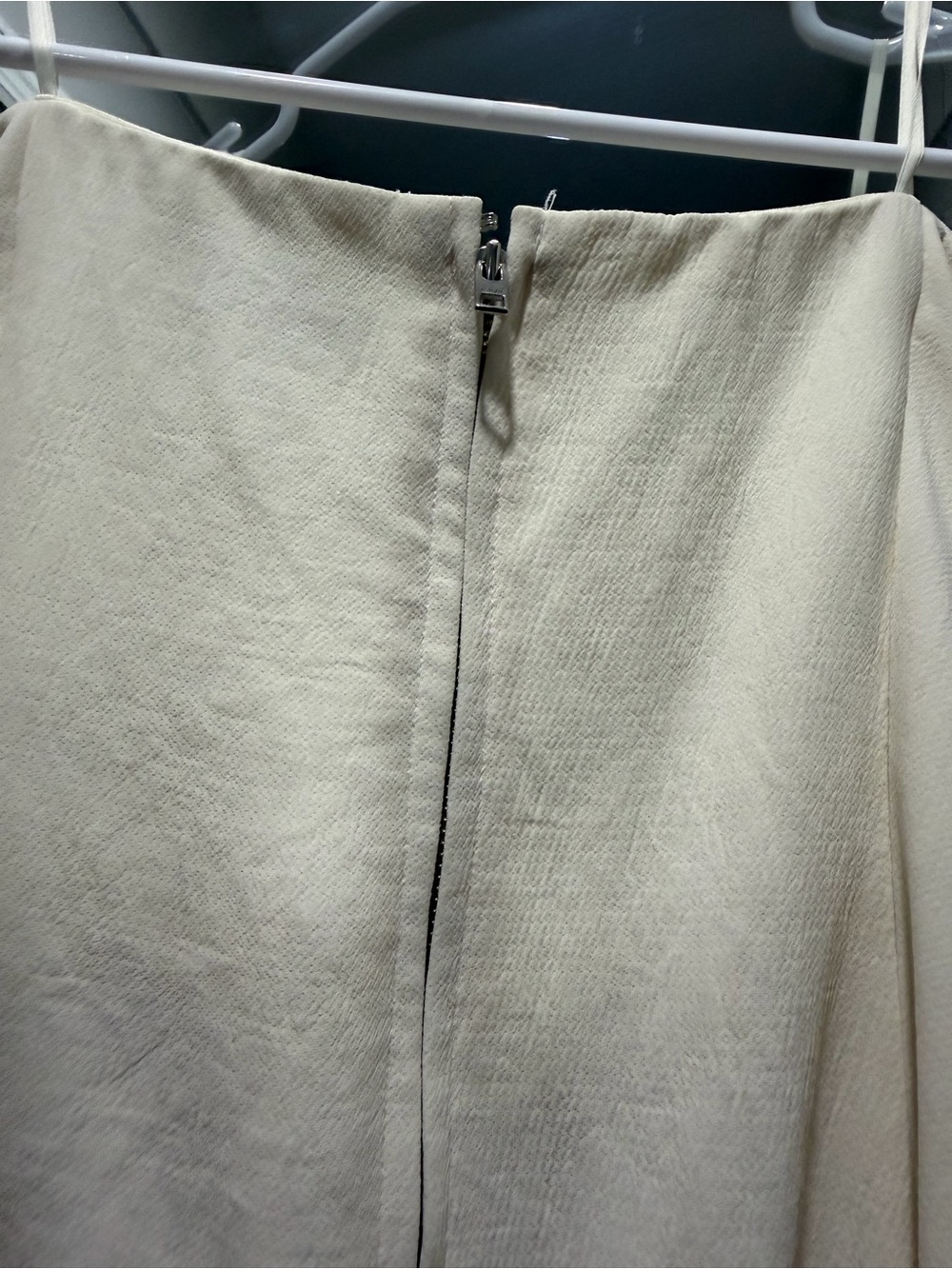 Aritzia Cream Strapless A-Line Dress - Picture 8 of 9